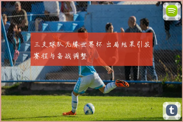 三支球队无缘世界杯 出局结果引发赛程与备战调整